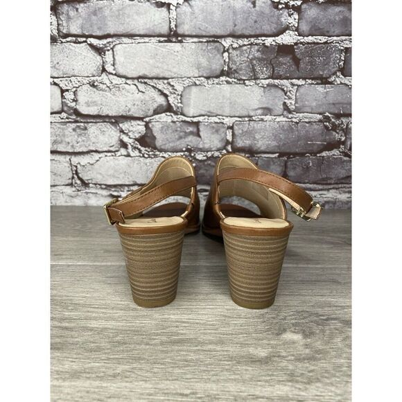 Clarks Brown Leather Casual Ankle Strap Open Toe Sandals Women Sz 8.5M US/39.5EU - Picture 5 of 16